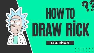 How to draw Rick / Rick and Morty