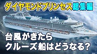 ＜総集編＞イッキ見！台風直撃クルーズ船はどうする？ダイヤモンドプリンセスの場合