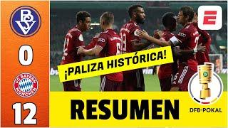 Bremer 0-12 Bayern Munich. GOLEADA HISTÓRICA ¡BAILARON al equipo de 5ta división! | Copa de Alemania