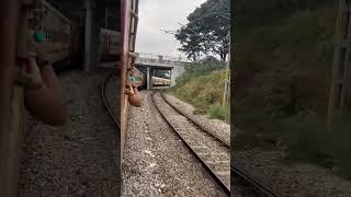 Train travelling vibe #trending #shorts #ytshorts #travel #kannadamotovlog #love