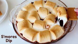 How To Make Easy S'mores Dip Recipe | Ready In 10 Minutes!