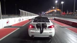 EKanooRacing's Lexus ISF Twin Turbo Crash