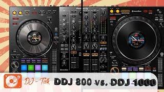 Pioneer DDJ 800 vs DDJ 1000