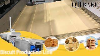 qhbake Hard biscuit production line,biscuit making machine