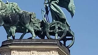 Hero's Square ~ Budapest Hungary Sept. 2019