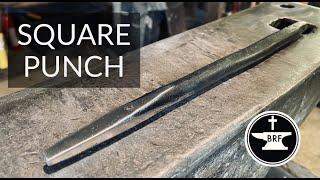 Forging A Square Punch