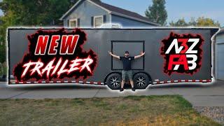 New Enclosed Race Car Trailer is INSANE! NFT is spoiled!