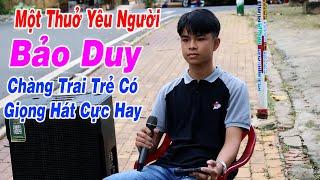 Một Thuở Yêu Người - Lân Nhã I Bảo Duy Cover | Chàng Trai Trẻ Cất Tiếng Hát Làm Lay Động Con Tim