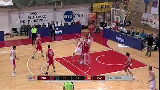 Two great assists and two easy dunks! (Zrinjski - Lovćen 1947, 15.11.2017)