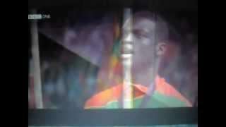 award ceremony for Kirani James london 2012 olmypics.AVI