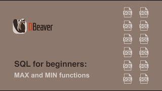 Learn SQL: MAX and MIN aggregate functions