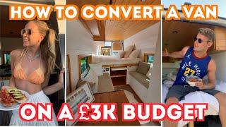 How to do a Low Budget Van Conversion (£3k BUDGET!) / OFF GRID CHEAP MINIBUS CAMPERVAN CONVERSION