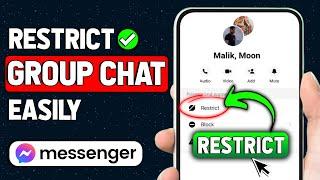 How to Restrict Group Chat in Messenger (2024 New Method)