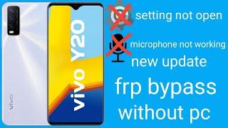 Vivo Y20 frp bypass 2024  | Vivo Y20 Google Account bypass without PC