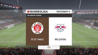 FIFA 22 | Career | Season 2023/2024 | Bundesliga | Matchday 4 | FC St. Pauli vs. RB Leipzig