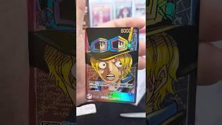 Sabo Leader From OP-05 pack opening #onepiececardgame #anime #manga #op05 #packopening #shorts