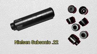 Глушитель для мелкашки. Саундмодератор Nielsen Subsonic .22