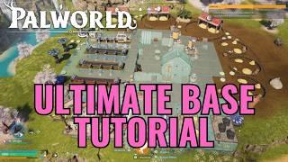 ALL IN ONE! PALWORLD BEST BASE TUTORIAL (post update) Crude Oil, All Mining! Step-by-step