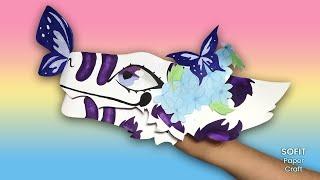 How to make a paper Dragon-Butterfly on hand. / Sofit PaperCraft / DIY