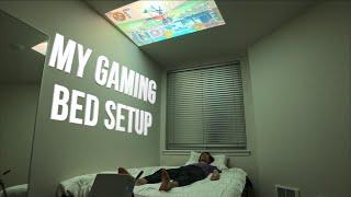 My Gaming BED SETUP | WORLD FIRST