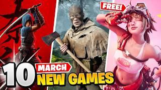 10 New Games March (2 FREE GAMES)