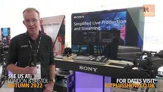 Sony XVS-G1 Switcher at KitPlus Show MediaCity 2022