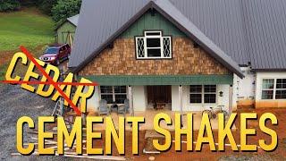 Make Hardie Fiber Cement look like real Cedar Shakes with this trick