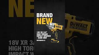 NEW from DEWALT® | 18V XR 3/4 in. High Torque Impact Wrench (DCF964N-XJ)