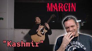 Marcin | Kashmir (cover on One Guitar) OV | First Time Reaction. Amazing!