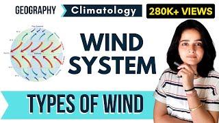 Types of Winds | Wind System in Climatology | Geography by Ma'am Richa #parcham