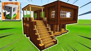 Craftsman: How to Build a Wooden House! (Craftsman: Building Craft) Easy Survival House Tutorial!