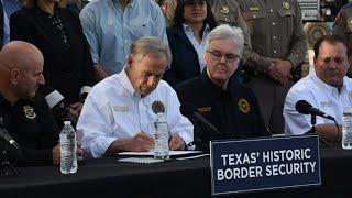 ACLU challenges new Texas law that lets police arrest migrants who enter US illegally