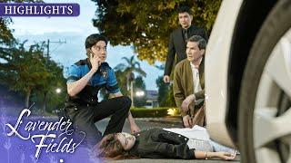 Heather gets hit by a car while escaping from the police | Lavender Fields (w/English Subs)