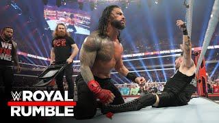 Sami Zayn smashes Roman Reigns with a steel chair: WWE Royal Rumble 2023 highlights