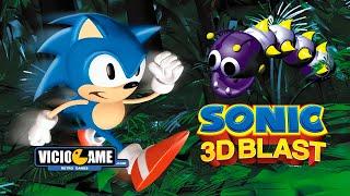  Sonic 3D Blast (Sega Genesis) Complete Gameplay