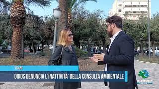 TRANI OIKOS DENUNCIA L'INATTIVITA' DELLA CONSULTA AMBIENTALE  TG Teleregione 12 10 2022