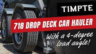 Timpte 718 Drop-Deck Car Hauler | Product Overview | Flaman Trailers