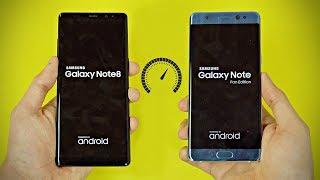 Samsung Galaxy Note 8 vs Note FE (Note 7) - Speed Test! (4K)