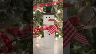 Cute handmade snowman ️