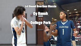 (#67) Cy Ranch takes down (#59) College Park in a OVERTIME CLASSIC!!!