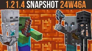 Minecraft 1.21.4 Snapshot 24W46A | Holder Types & Resin Wolf Farm!