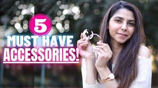 5 Must Have ACCESSORIES  For EVERY GIRL! | Wardrobe Essentials