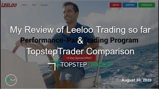 My Review of Leeloo Trading So Far & TopstepTrader Comparison