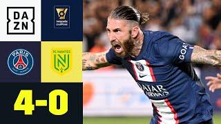 Ramos, Neymar & Co. zaubern Paris zum ersten Titel: PSG - Nantes 4:0 | Trophée des Champions | DAZN