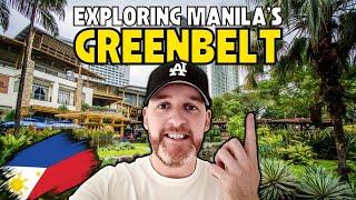First Time Visiting GREENBELT in Manila, Philippines  (Greenbelt in Makati 2023 Foreign Vlogger)