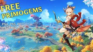 How to get FREE PRIMOGEMS [NO VERIFICATION, NO CAPTCHA] - Genshin Impact