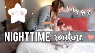 BABY GIRL NIGHT ROUTINE 2020 | 8 MONTH OLD BEDTIME ROUTINE