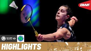 Former champions Akane Yamaguchi and Carolina Marin collide for the title