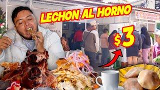 LECHON AL HORNO  (CUCHICANCA) a $3 - HUARAZ
