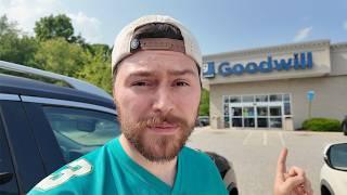 10 Minute Goodwill Speed-Run Challenge! Thrifting for FAST Cash on Ebay and Amazon FBA!